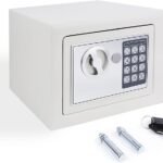 خزنة أمان رقمية 4.6 لتر – صندوق حديدي إلكتروني مع مفتاحين