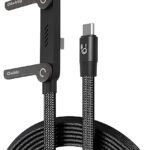 كابل شحن 2-في-1 عالي الأداء  مع حامل هاتف مريح