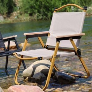 Chaise de camping pliable
