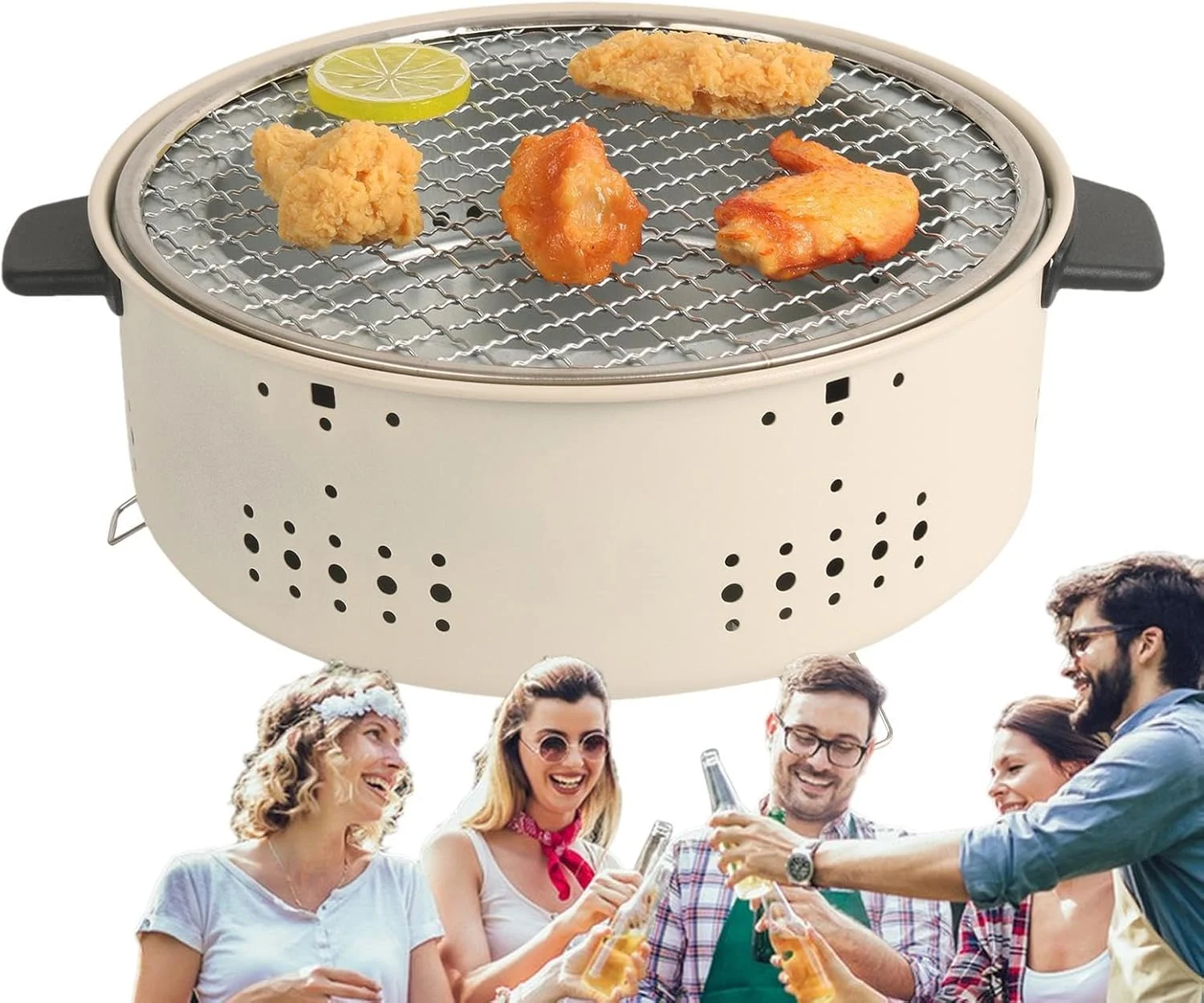 بربيكيو بورتاتيف كيستعمل فالبر مع الصحاب